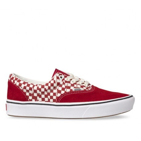 vans comfycush era red