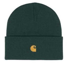 Bonnet Carhartt Wip Chase Beanie Juniper Gold