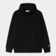 SWEAT CARHARTT WIP CHASE HOODED - BLACK