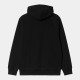 SWEAT CARHARTT WIP CHASE HOODED - BLACK