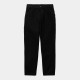 PANTALON CARHARTT WIP SINGLE KNEE - COTTON BLACK RINSED