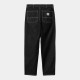 PANTALON CARHARTT WIP SIMPLE PANT - BLACK ONE WASH