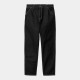 PANTALON CARHARTT WIP SIMPLE PANT - BLACK ONE WASH