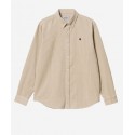 CHEMISE CARHARTT WIP MADISON CORD LS - WALL BLACK