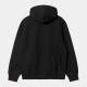 SWEAT CARHARTT WIP HOODED SWEAT - BLACK BLACK