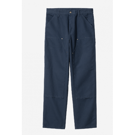 PANTALON CARHARTT WIP DOUBLE KNEE - BLUE RINSED 