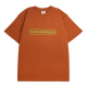 T-SHIRT RAVE CORE LOGO - BROWN