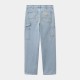 PANTALON CARHARTT WIP SINGLE KNEE PANT - BLUE HEAVY STONE BLEACHED