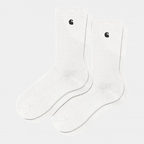 CHAUSSETTES CARHARTT WIP MADISON PACK - WHITE / BLACK