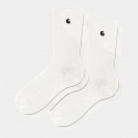 CHAUSSETTES CARHARTT WIP MADISON PACK - WHITE / BLACK