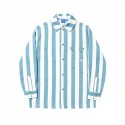 CHEMISE HELAS LINER LS SHIRT - WHITE BLUE