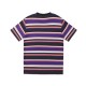 T-SHIRT HELAS RAYURES TEE - PURPLE BLACK