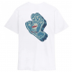 T-SHIRT SANTA CRUZ SCREAMING FOAM HAND - WHITE