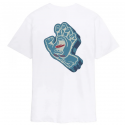 T-SHIRT SANTA CRUZ SCREAMING FOAM HAND - WHITE