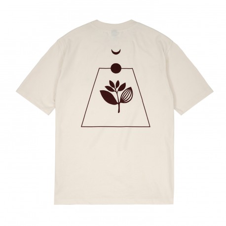 T-SHIRT MAGENTA ODYSSEY TEE - NATURAL