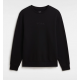 SWEAT VANS ESSENTIAL RELAXED CREW - BLACK