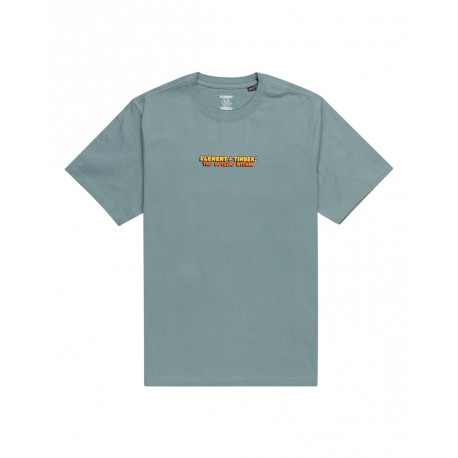 T-SHIRT ELEMENT X TIMBER HAPPY CAMPER - BLUE