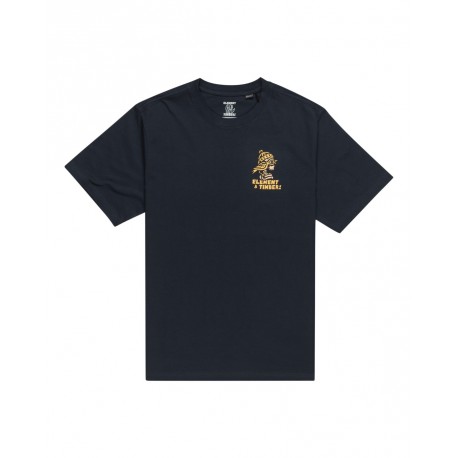 T-SHIRT ELEMENT X TIMBER BIRDS EYE - NAVY