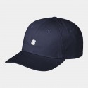 CASQUETTE CARHARTT WIP MADISON LOGO - AIR FORCE BLUE WHITE