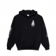 SWEAT LAST RESORT AB EXPANDO HOODIE - BLACK WHITE