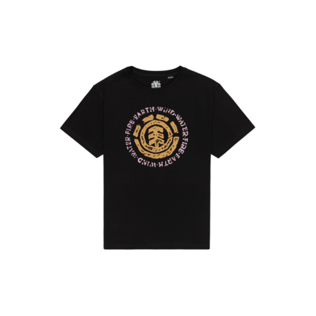 T-SHIRT ELEMENT SUMMER SEAL JUNIOR - FLINT BLACK