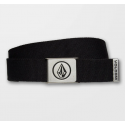 CEINTURE VOLCOM CIRCLE WEB BELT - BLACK