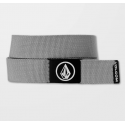 CEINTURE VOLCOM CIRCLE WEB BELT - HEATHER GREY