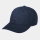 CASQUETTE CARHARTT WIP CANVAS SCRIPT CAP - AIR FORCE BLUE MALBEC