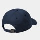 CASQUETTE CARHARTT WIP CANVAS SCRIPT CAP - AIR FORCE BLUE MALBEC