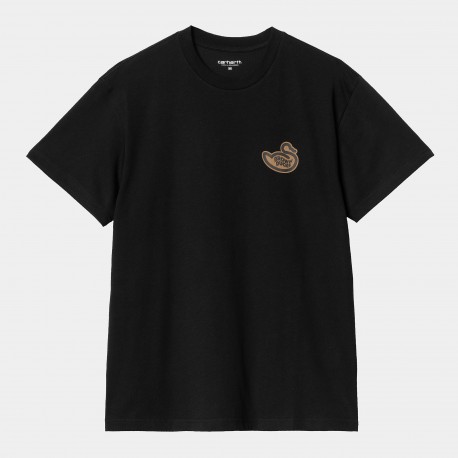 T-SHIRT CARHARTT WIP BROWN DUCK - BLACK