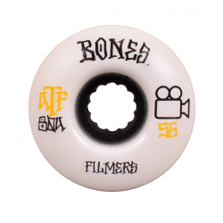 ROUES BONES ATF FILMERS 56MM 80A - WHITE 