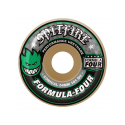 ROUES SPITFIRE FORMULA FOUR F4 CONICAL FULL GREEN PRINT 101D - 53MM