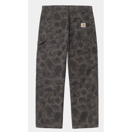 PANTALON CARHARTT WIP DUCK SINGLE KNEE - CAMO DUCK GREEN GRAPHITE