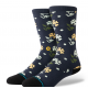 CHAUSSETTES STANCE POP END CREW - NAVY