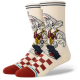 CHAUSSETTES STANCE BUGS CREW - VINTAGE WHITE