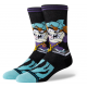 CHAUSSETTES STANCE TAZ CREW - BLACK