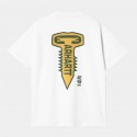 T-SHIRT CARHARTT WIP CROSS SCREW SS - WHITE