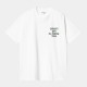 T-SHIRT CARHARTT WIP CROSS SCREW SS - WHITE