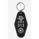 PORTE CLES CARHARTT WIP HOTEL KEYS PLASTIC - BLACK WHITE 