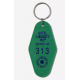 PORTE CLES CARHARTT WIP HOTEL KEYS PLASTIC - ASPEN GREEN AURA 