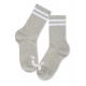 CHAUSSETTES POLAR HAPPY SAD SOCKS - HEATHER GREY