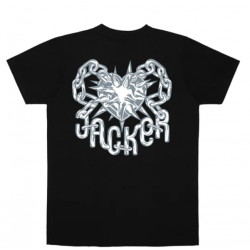 T-SHIRT JACKER COLD HEART - BLACK