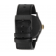 MONTRE NIXON SENTRY LEATHER - MATTE BLACK GOLD