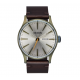 MONTRE NIXON SENTRY LEATHER - VINTAGE WHITE SURPLUS