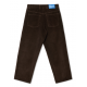 PANTALON POLAR BIG BOY CORD - CHOCOLATE