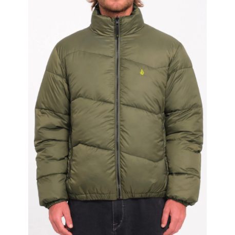 VESTE VOLCOM ZEPHYR WALLSTONE JACKET REVERSIBLE - WINTERMOSS