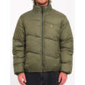 VESTE VOLCOM ZEPHYR WALLSTONE JACKET REVERSIBLE - WINTERMOSS