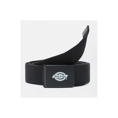 CEINTURE DICKIES ORCUTT WEBBING BELT - BLACK