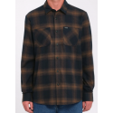 CHEMISE VOLCOM NETASTONE FLANNEL LS - DARK EARTH