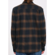 CHEMISE VOLCOM NETASTONE FLANNEL LS - DARK EARTH